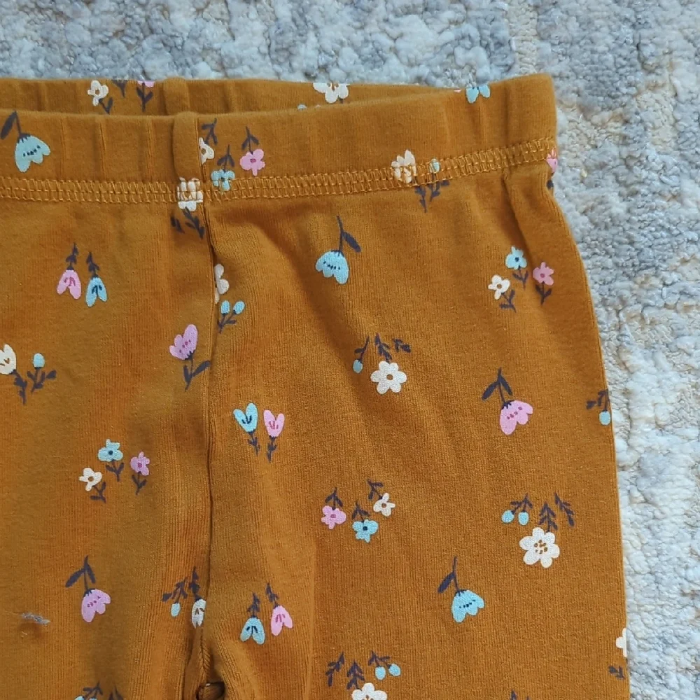 Carter's Simple Joys Floral Print Pants Size 24 Months
